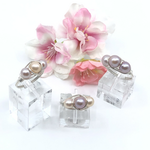 Edison Pearl Hand-Wrapped Ring