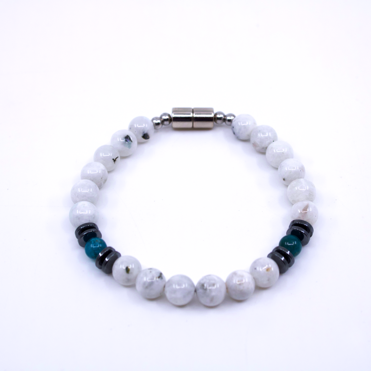 Moonstone & Apatite Bracelet